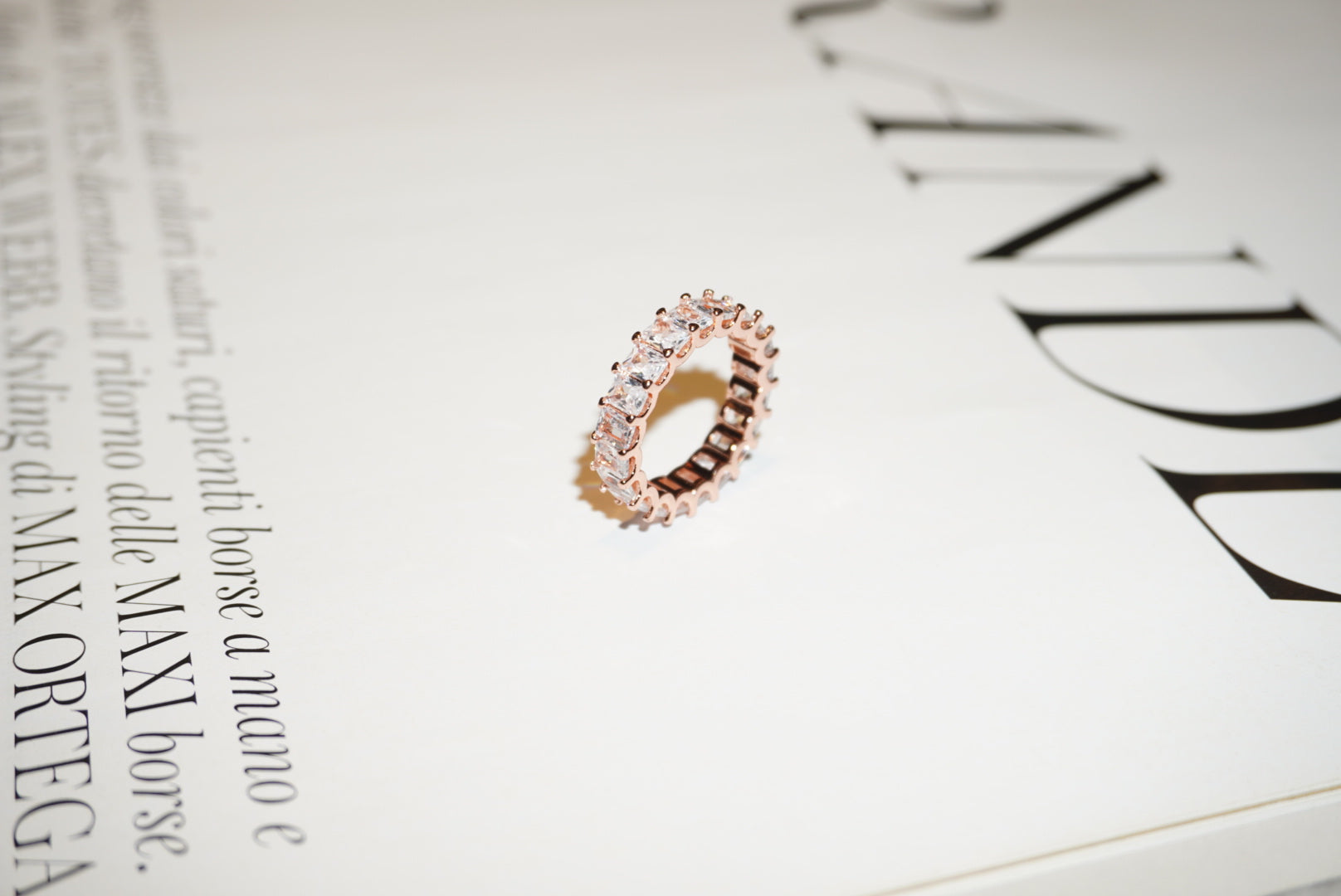 élo ring rose gold