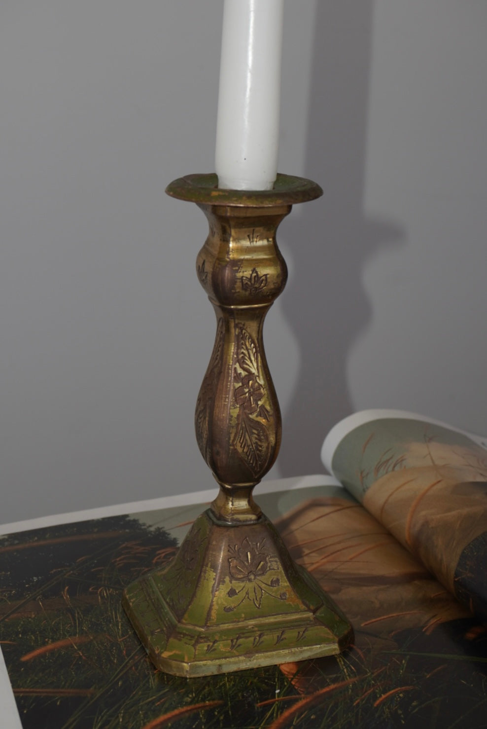 VOYAGE VINTAGE CANDELSTICK