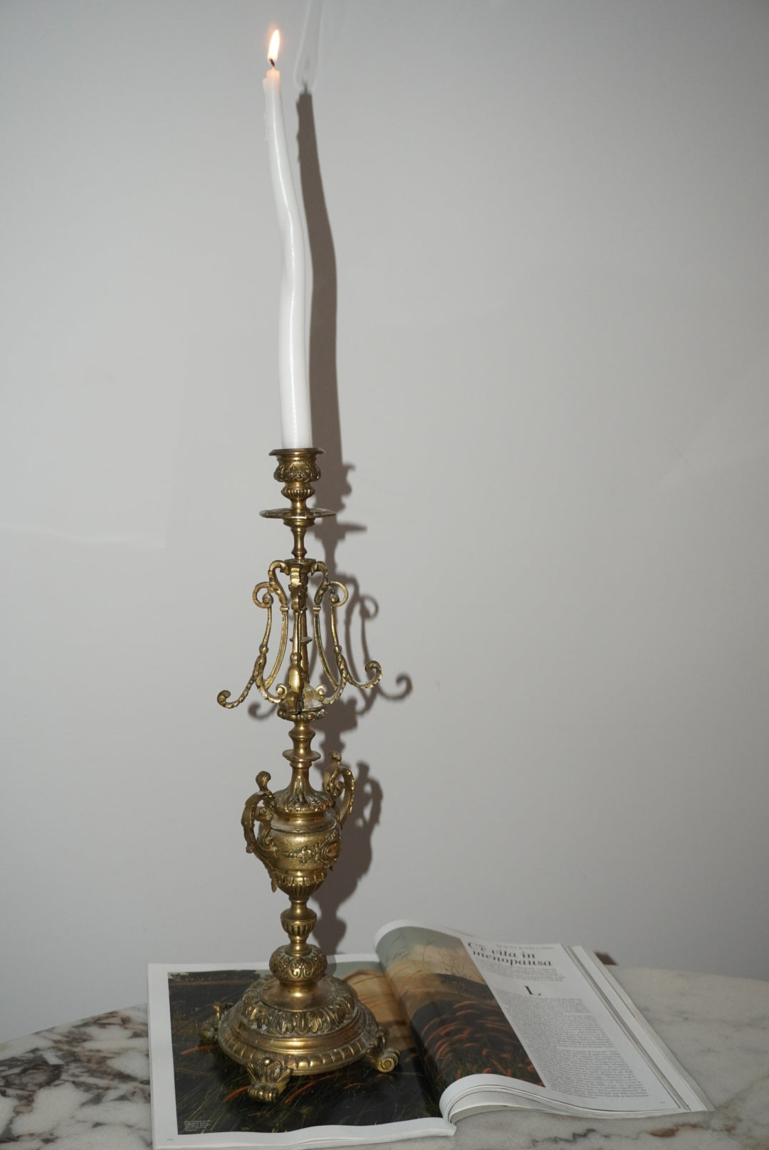 VOYAGE VINTAGE CANDLESTICK